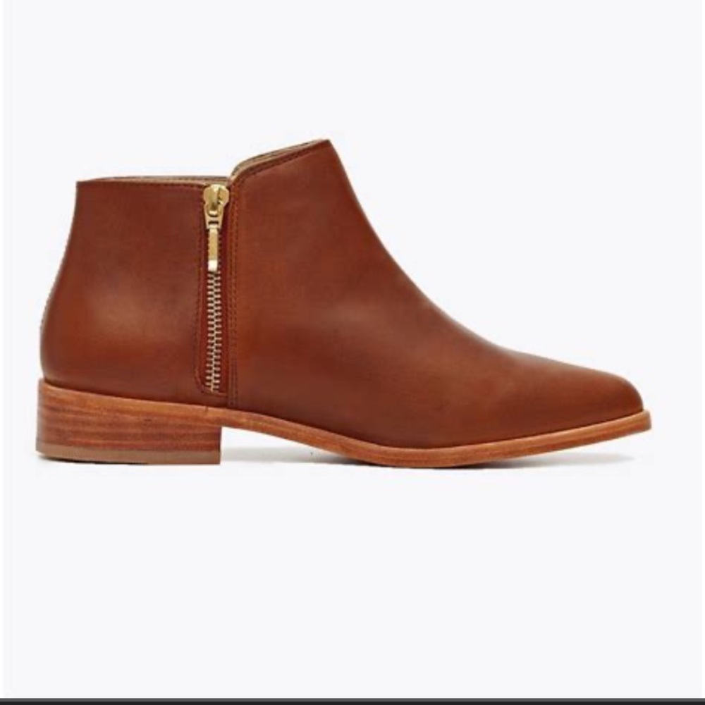 Nisolo Lana leather Chelsea Boot size 8 Brown/Brandy EUC